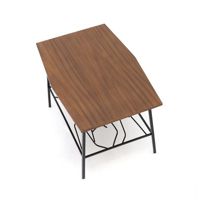 Coffee Table with Wooden Top, 1950s-EZ-946653