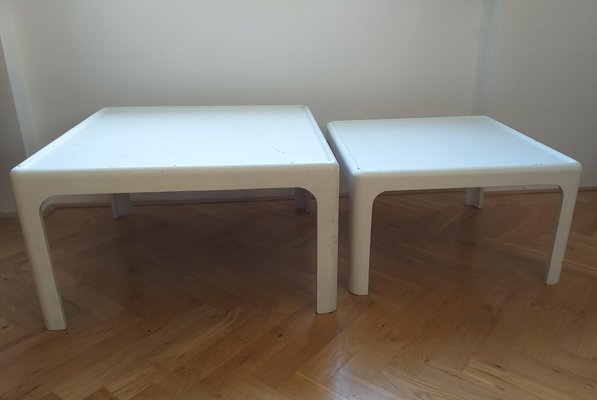 Coffee Tables by Peter Ghyczy and Ernst Moeckl, Germany, 1970s, Set of 2-TZ-1048910