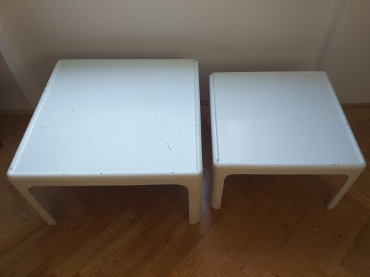 Coffee Tables by Peter Ghyczy and Ernst Moeckl, Germany, 1970s, Set of 2-TZ-1048910