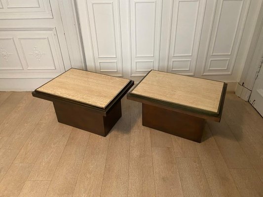 Coffee Tables from Belgo Chrom, Belgium, 1970s, Set of 2-JG-1323272