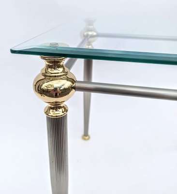 Coffee Tables With Crystal Top, 1970s, Set of 2-FSD-1291017