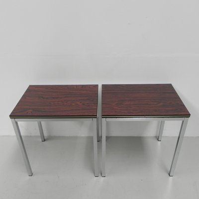 Coffee Tables With Wood Print, Set of 2-TL-1173385