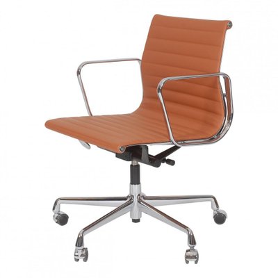 Cognac Leather Ea-117 Office Chair by Charles Eames for Vitra-MTD-1400295