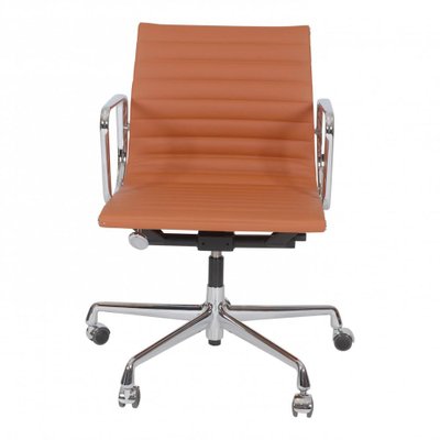 Cognac Leather Ea-117 Office Chair by Charles Eames for Vitra-MTD-1400295