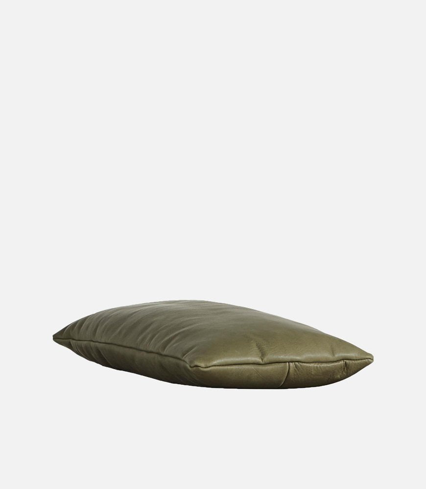 Cognac Leather Level Cushion by MSDS Studio