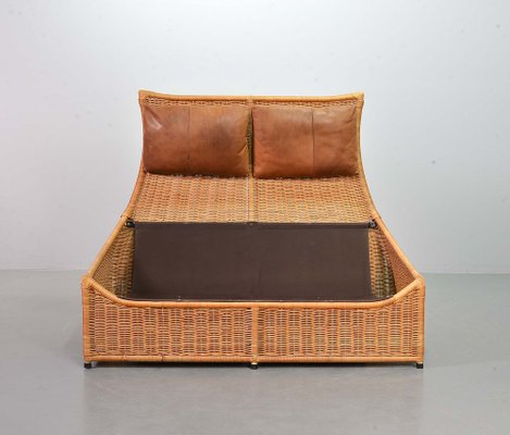 Cognac Patchwork Leather Sofa attributed to Gerard Van Den Berg, The Netherlands, 1970s-IXC-1411059