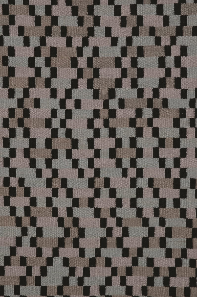 Cold Gray Time Five Rug by Paolo Giordano for I-and-I Collection