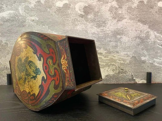 Collectible Art Nouveau Lidded Box, 1920s-JO-912389