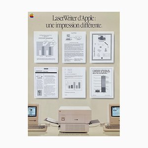 Collectif-Publicité, Apple Laser Writer Advertisement, 1985, Poster on Paper-FMZ-1381028