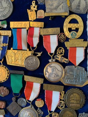 Collection of Commemorative Medals, Olympic Games in Rome, 1960s, Set of 255-RTR-974825