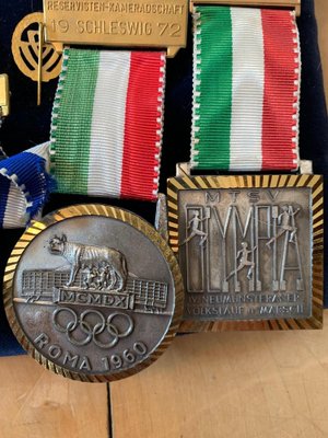 Collection of Commemorative Medals, Olympic Games in Rome, 1960s, Set of 255-RTR-974825