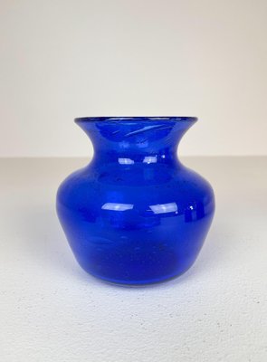 Collection of Five Blue Vases by Erik Hoglund, Sweden, 1960s, Set of 5-UYK-935028