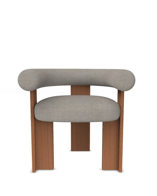 Collector Modern Cassette Chair in Famiglia 51 Fabric and Smoked Oak by Alter Ego