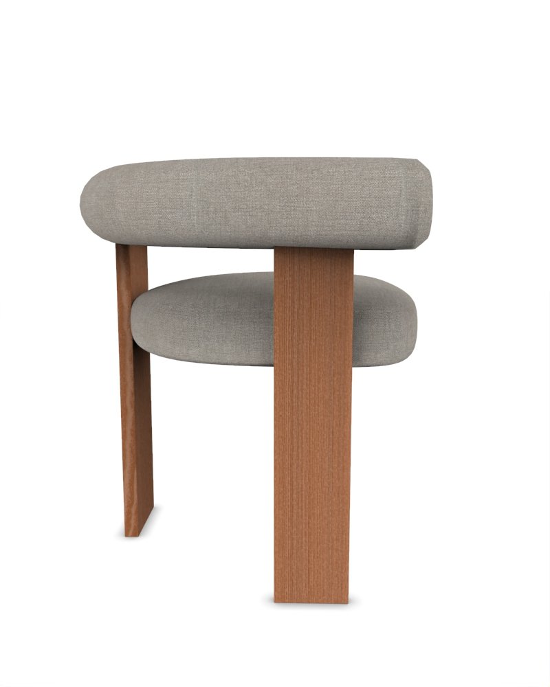 Collector Modern Cassette Chair in Famiglia 51 Fabric and Smoked Oak by Alter Ego