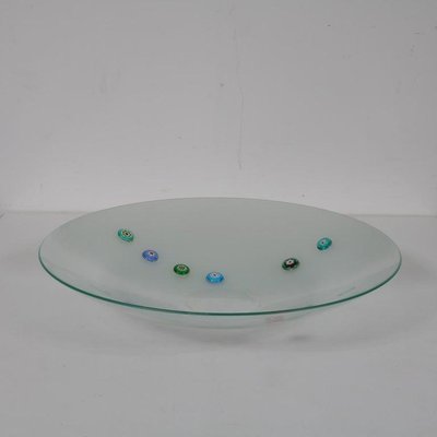 Collezione Murano Glass Plate from Bruno Munari, 1995-GG-601340