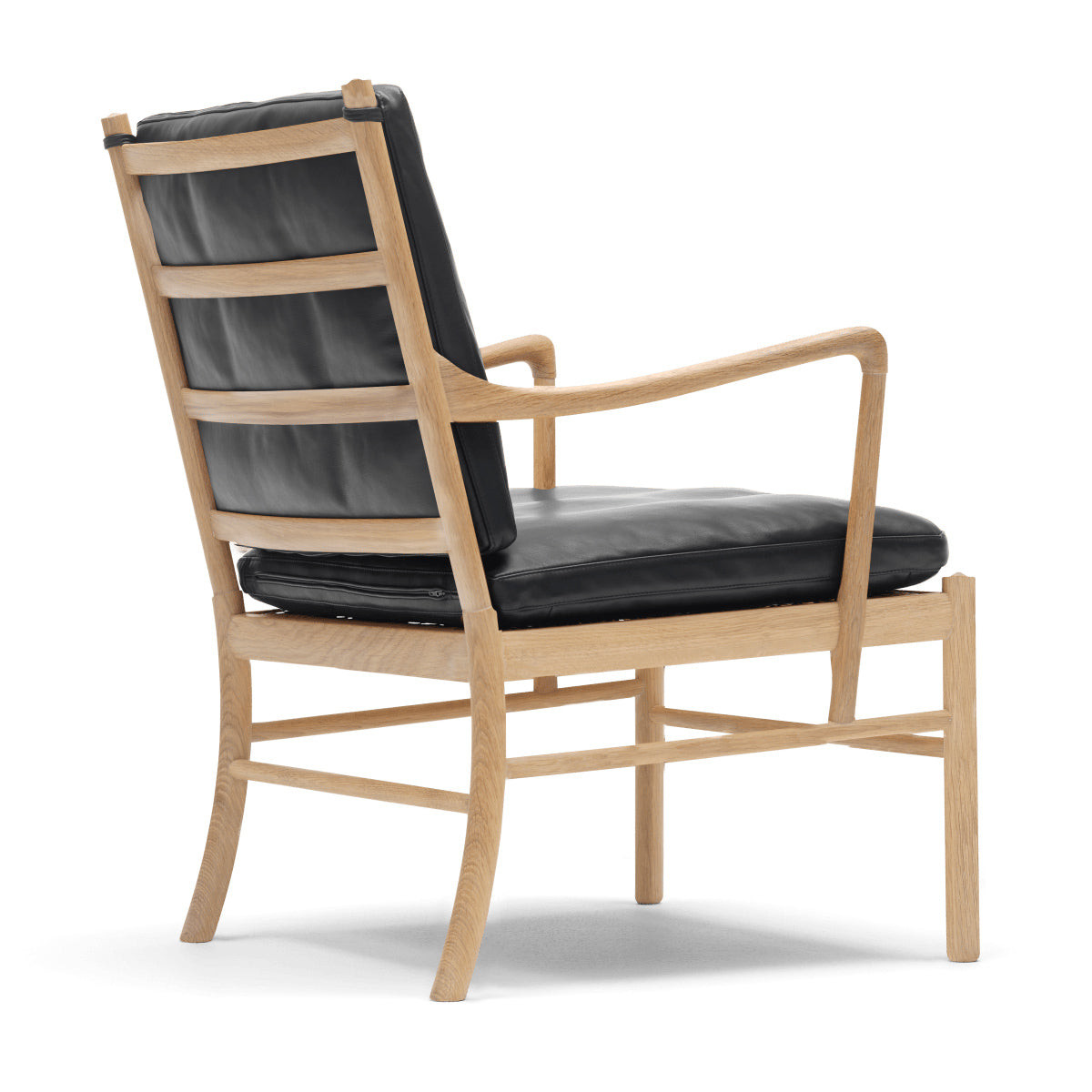 OW149 | Colonial Chair by Carl Hansen & Søn #Oak/Oiled/Leather | Thor | 301