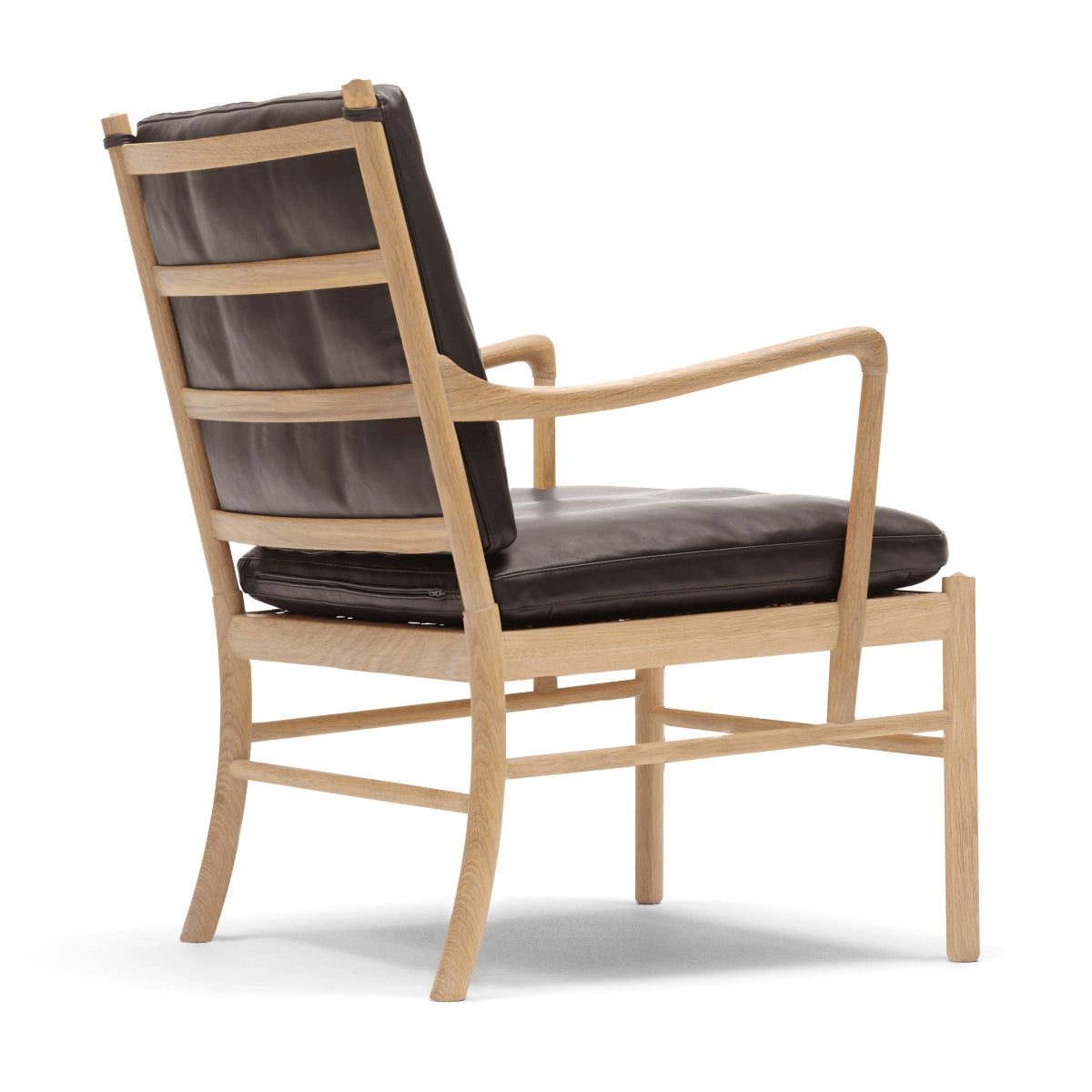 OW149 | Colonial Chair by Carl Hansen & Søn #Oak/Oiled/Leather | Thor | 306