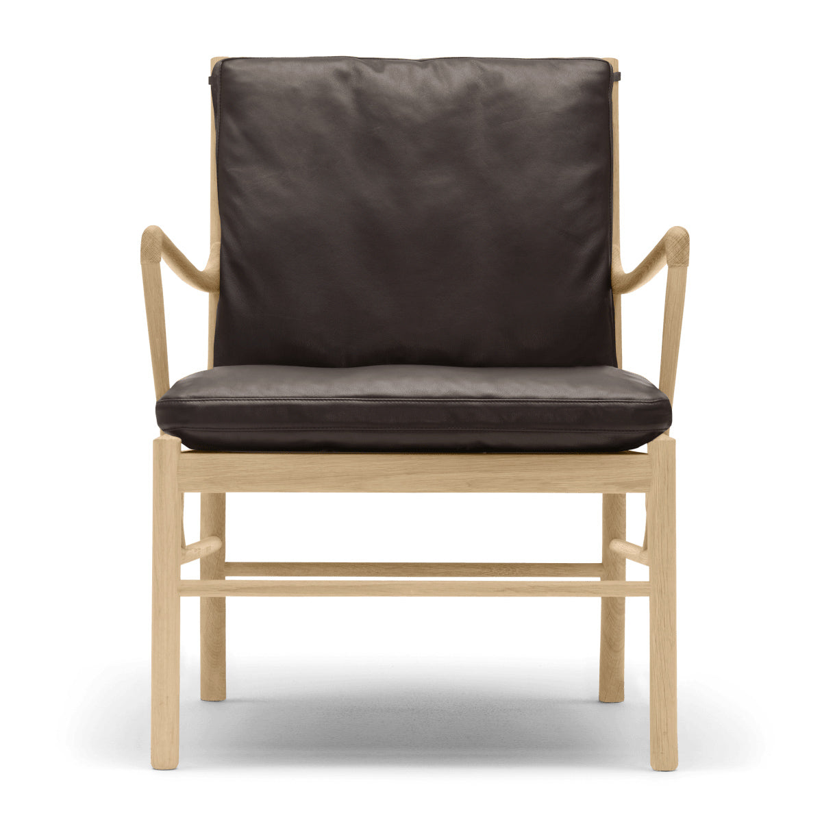 OW149 | Colonial Chair by Carl Hansen & Søn #Oak/Oiled/Leather | Thor | 306