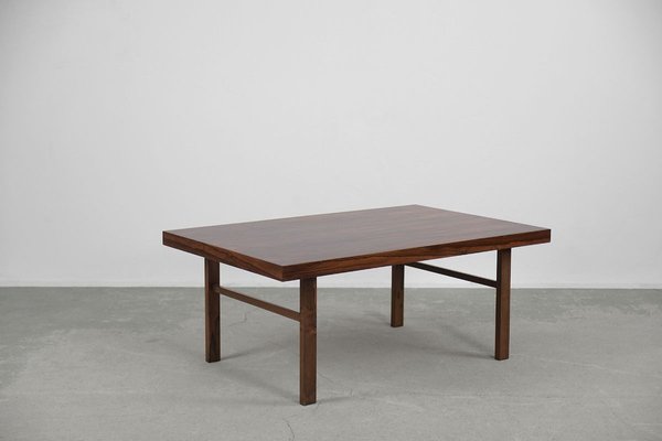 Colonial Modern Rosewood Coffee Table, 1960s-ZAA-811061