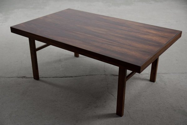 Colonial Modern Rosewood Coffee Table, 1960s-ZAA-811061