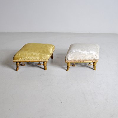 Colonial Ottomans, 1920s, Set of 2-JQO-865116