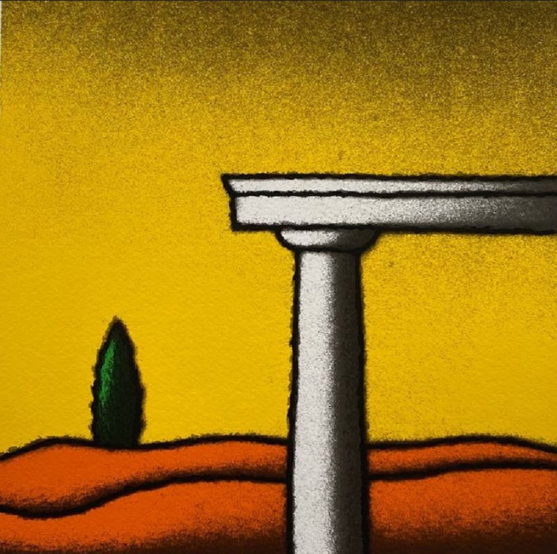 Colonna gialla, 1997 Tino Stefanoni