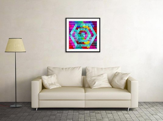 Color Hexagon Giclée Print by Dadodu, 2013-ZCI-781450