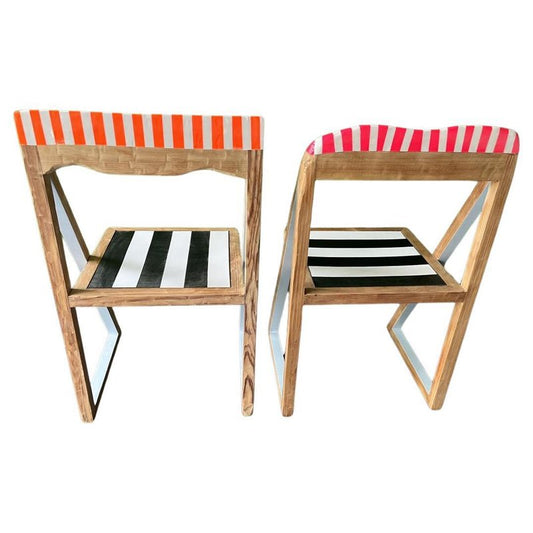 Color My World Chairs by Markus Friedrich Staab, Set of 2