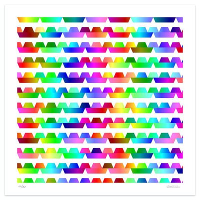 Color Waves Giclée Print by Dadodu, 2013-ZCI-781459