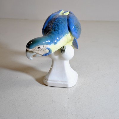 Colored Ceramic Parrot, Czechoslovakia, 1960s-JQO-810888