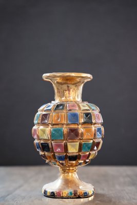 Colored Ceramic Vase, 1960s-KNM-1807776