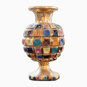 Colored Ceramic Vase, 1960s-KNM-1807776