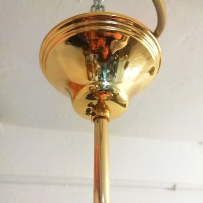 Colored Glass Ceiling Lamp, 1990s-RGF-888860