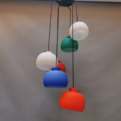 Colored Glass Chandelier-VJY-1167998