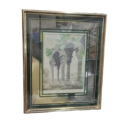 Colored Print Limited Edition, 1920s, Paper, Framed-TCS-2020682