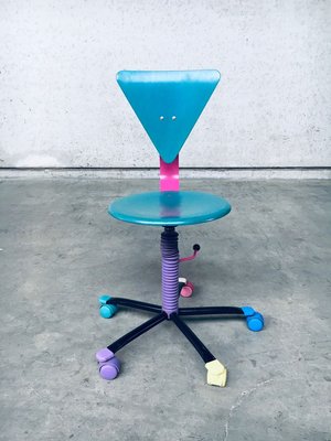 Colorful Desk Chair, 1980s-RQV-932822