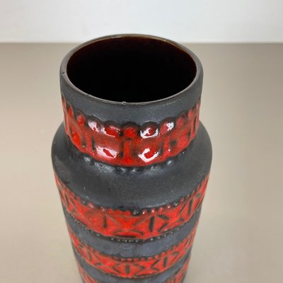 Colorful Fat Lava Pottery Vase from Bay Keramik, Germany, 1970s-QZ-1265060