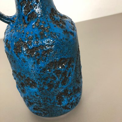 Colorful Fat Lava Pottery Vase from Gräflich Ortenburg, Germany, 1950s-QZ-1052955