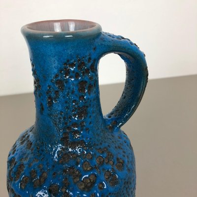 Colorful Fat Lava Pottery Vase from Gräflich Ortenburg, Germany, 1950s-QZ-1052955