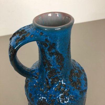 Colorful Fat Lava Pottery Vase from Gräflich Ortenburg, Germany, 1950s-QZ-1052955