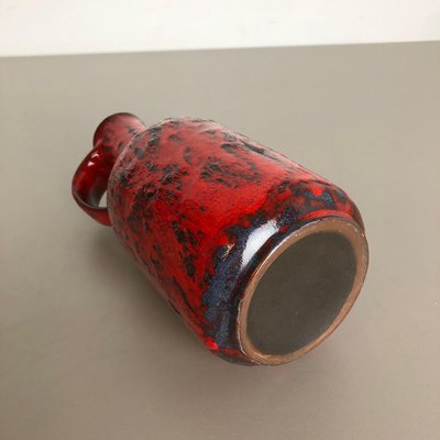 Colorful Pottery Fat Lava Vase from Gräflich Ortenburg, Germany, 1950s-QZ-1134670