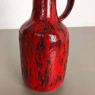 Colorful Pottery Fat Lava Vase from Gräflich Ortenburg, Germany, 1950s-QZ-1134670