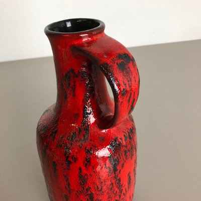 Colorful Pottery Fat Lava Vase from Gräflich Ortenburg, Germany, 1950s-QZ-1134670