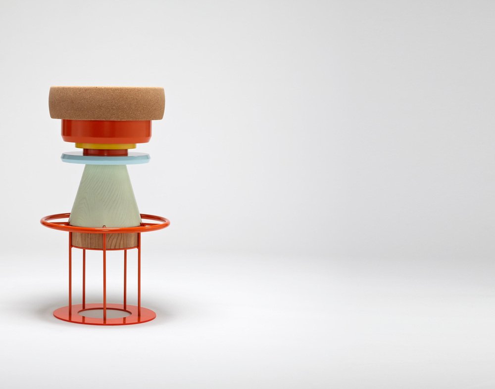 Colorful Tembo Stool by Note Design Studio