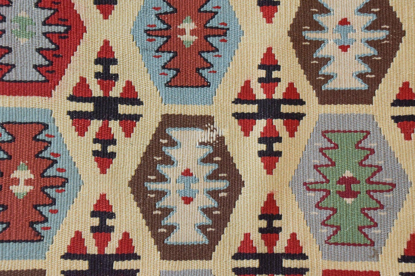 Colourful Handwoven Kilim Rug