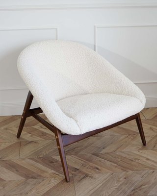 Columbus Lounge Chair attributed to Hartmut Lohmeyer for Ljungs Industrier Ab, 1950s-WZU-2033715