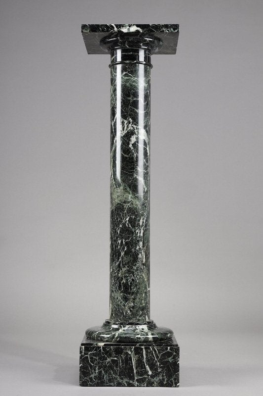 Column in Vert De Mer Marble, 1920