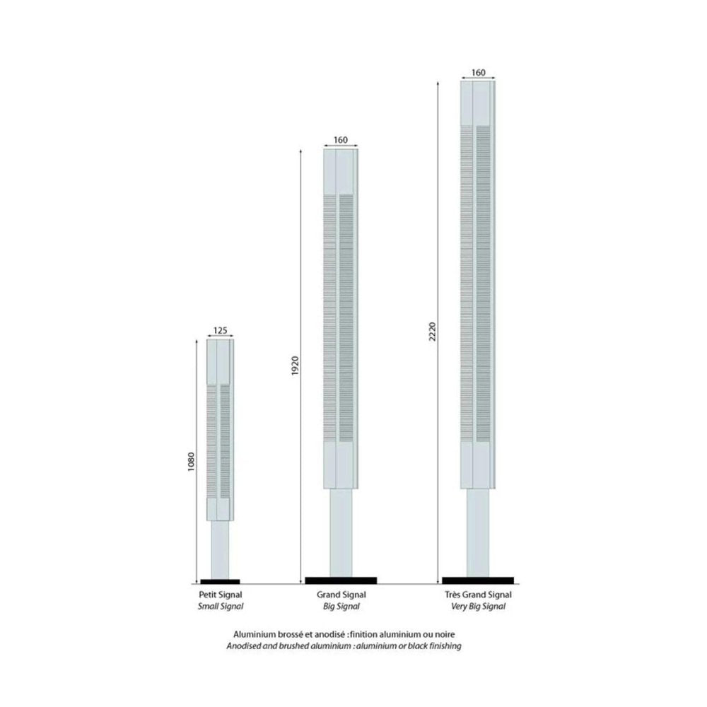 Column Lamp by Serge Mouille