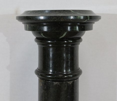 Column with Rotating Top in Sea Green Marble, Late 19th Century-RVK-1286362