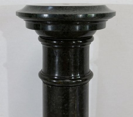 Column with Rotating Top in Sea Green Marble, Late 19th Century-RVK-1286362